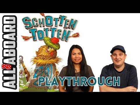 SCHOTTEN TOTTEN by Reiner Knizia | Board Game | How to Play and Full 2-Player Playthrough