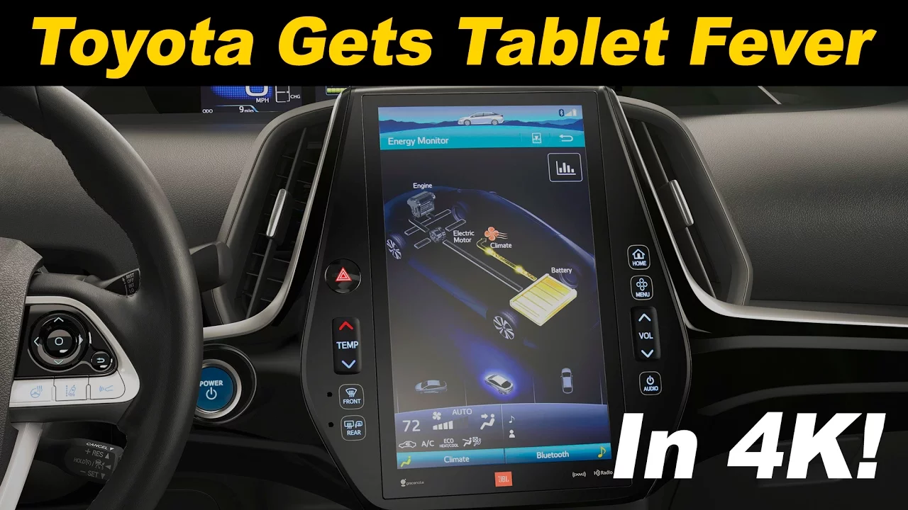 2017 Toyota Prius Prime 11-Inch Infotainment Review