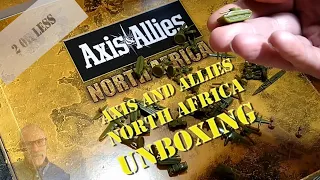 Axis and Allies North Africa Unboxing