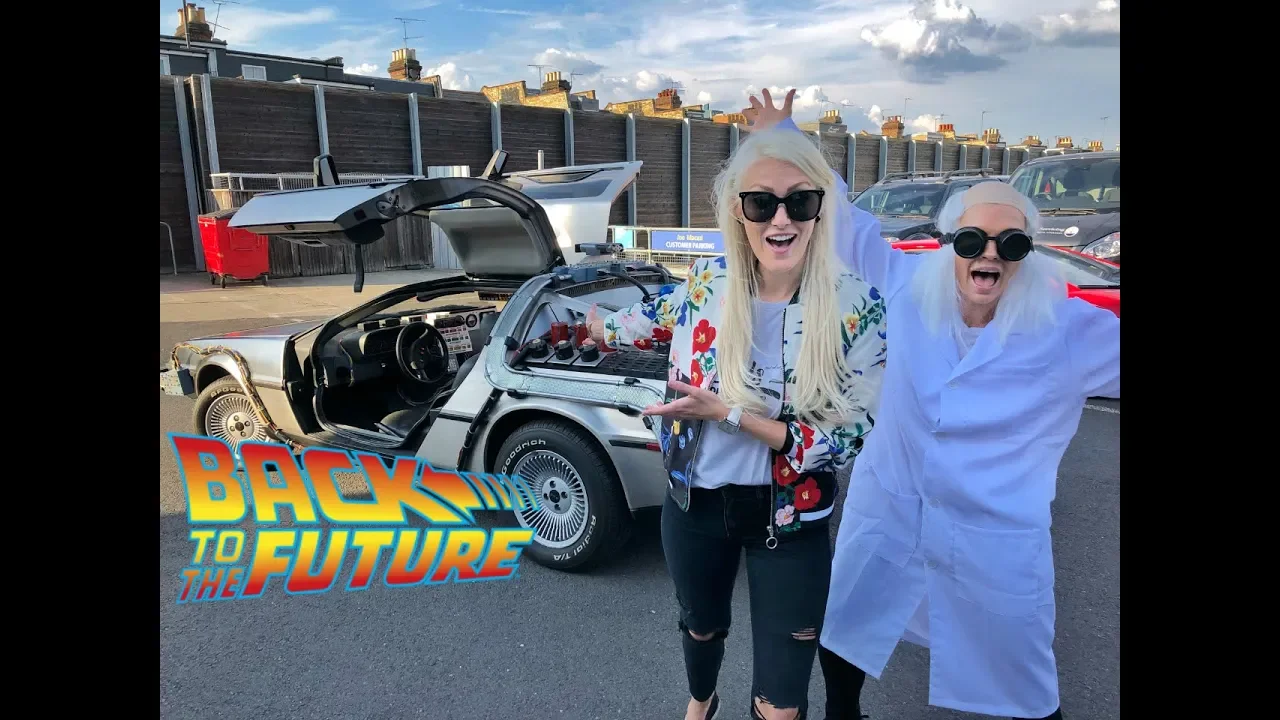 ORIGINAL CAR FROM BACK TO THE FUTURE MOVIE!!!