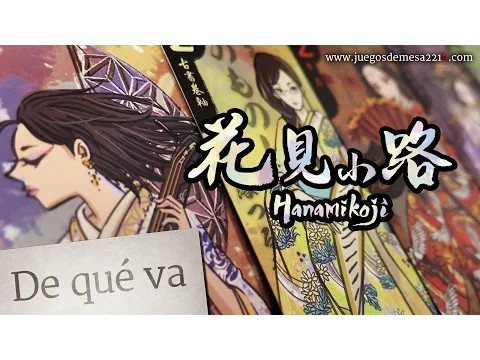 Hanamikoji - Unboxing, tutorial y reseña | Juego de mesa