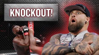 Country Music Star Reacts To UFC KNOCKOUTS | Brantley Gilbert Offstage: Reacts