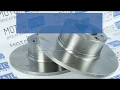 Видео Невентилируемые тормозные диски ASP R13 без насечек и перфорации для ВАЗ 2101-2107