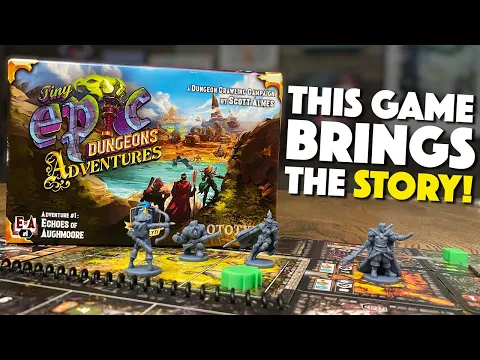 Tiny Epic Dungeons Adventures - It Adds a Healthy Dose of Story!