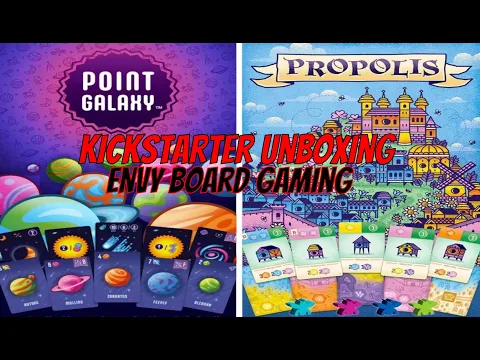 Point Galaxy & Propolis Kickstarter Unboxing