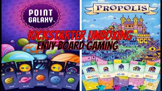 Point Galaxy & Propolis Kickstarter Unboxing
