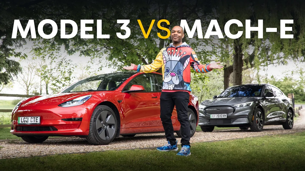 Tesla Model 3 vs Ford Mustang Mach-e: Which Is BEST? | 4K