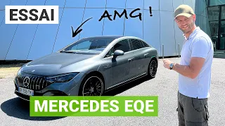 Essai Mercedes EQE AMG : une berline électrique pousse-au-crime !