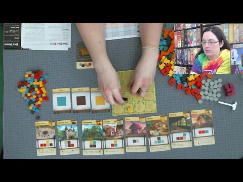 All the Games with Steph: Tiny Towns! Solo Game - AEG