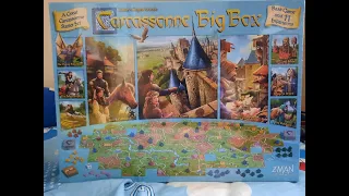 Carcassonne Big Box 2017 Version Unbox 卡卡城/卡卡頌2017年大盒版開箱 [WTF Unbox]