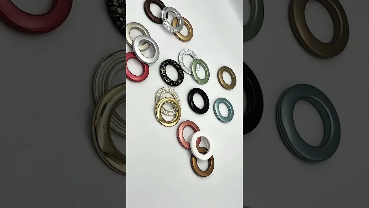Люверсы с однослойной покраской