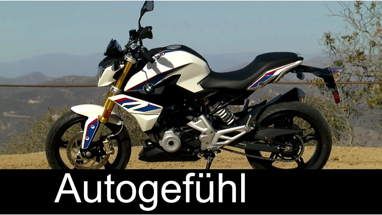 BMW G 310 R, G 310 GS & K 1600 B Design & Riding shots - Autogefühl