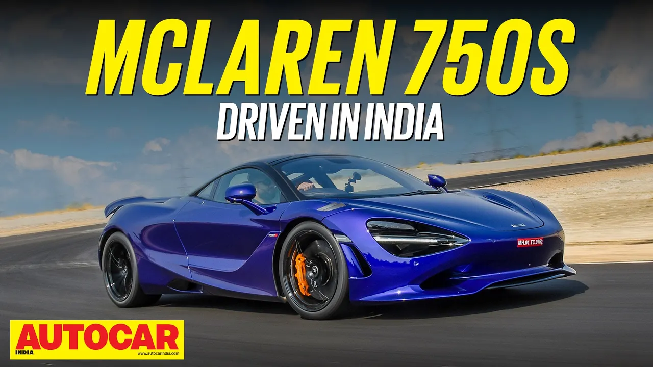 McLaren 750S review - Driven in India | First Drive | @autocarindia1