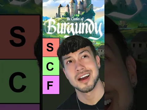 Castles Of Burgundy Ranked In 14 Seconds