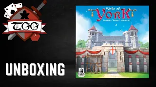 Walls of York Board Game Unboxing