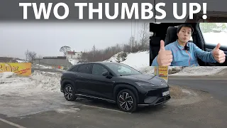 BYD Sealion 7 93 kWh range test in Norway