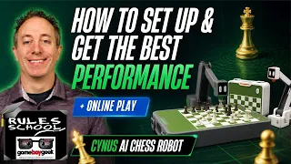 How to Setup & Get the Best Performance & Online Play with the Cynus AI Chess Robot