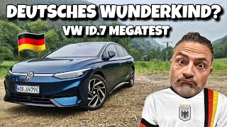 Benzin war gestern! VW ID.7 Megatest. Elektroauto mit viel Platz und  Reichweite.
