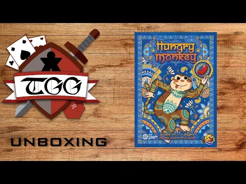Hungry Monkey Board Game Unboxing