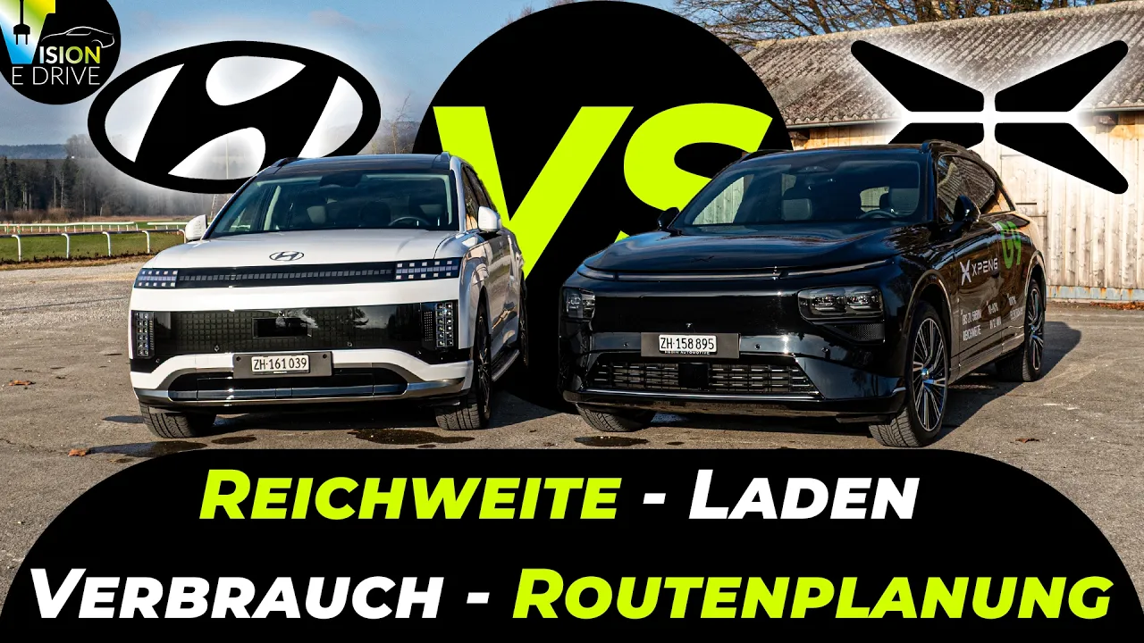 China 🇨🇳 vs. Südkorea 🇰🇷 - Das Grosse Verbrauchsduell - XPENG G9 Perf. vs. HYUNDAI IONIQ 9