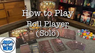 How to play Roll Player, solo