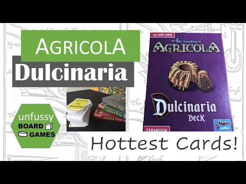 The Dulcinaria Deck for Agricola Revised Edition - Hottest Cards!