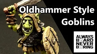 Painting Oldhammer Style Goblins from Kev Adams the "Goblin Master" for Stalagbite | Sponsored