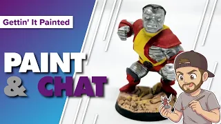 Marvel United Miniature Painting Live Stream and Chat