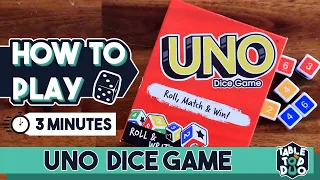 How to Play UNO Dice in 3 Minutes