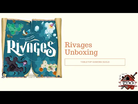 Rivages Board Game Unboxing
