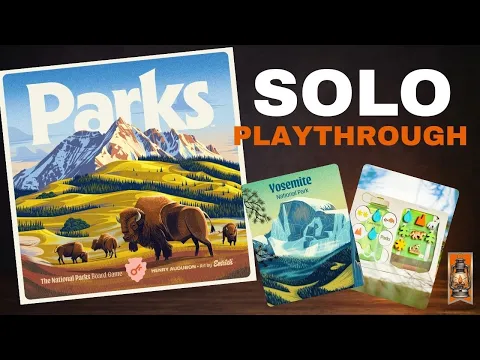 Parks (Second Edition) | Full Solo Playthrough | Water Conservation Challenge | One Last Hand