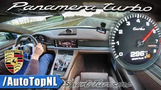2019 PORSCHE PANAMERA TURBO Sport Turismo 296km/h AUTOBAHN DRIVE by AutoTopNL