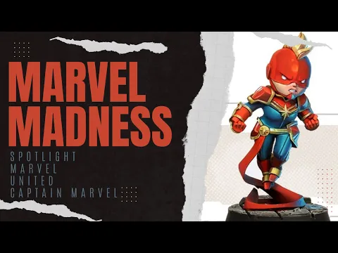 Marvel Monday!!! Spotlight Marvel United: Captain Marvel!!! Cmon Games