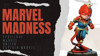 Marvel Monday!!! Spotlight Marvel United: Captain Marvel!!! Cmon Games