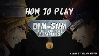 How to Play Video Dim-Sum: Duel of the Dumpling - English