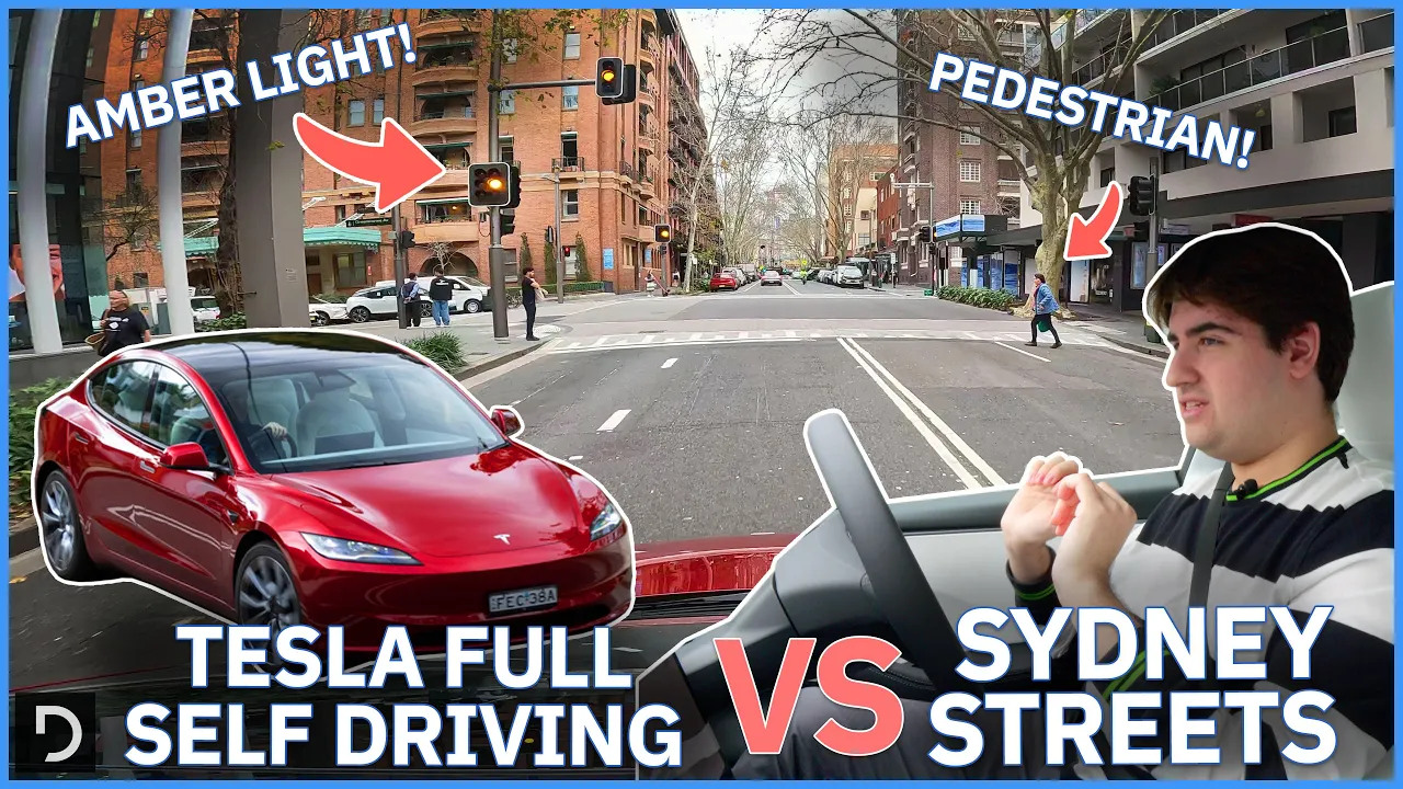Tesla Full Self-Driving Tested In Australia | Worth $10K?