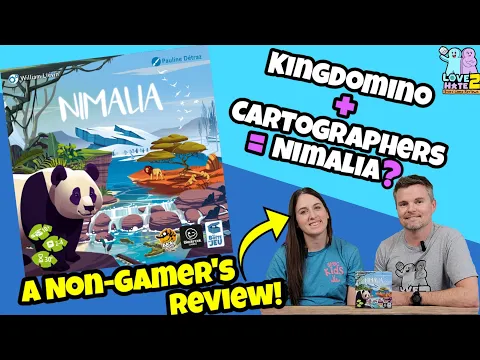 Nimalia - A Non Gamer's Review! @laboitedejeu2844 @LuckyDuckGamesENLove 2 Hate #boardgames