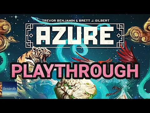 Azure Board Game | Playthrough