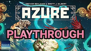 Azure Board Game | Playthrough
