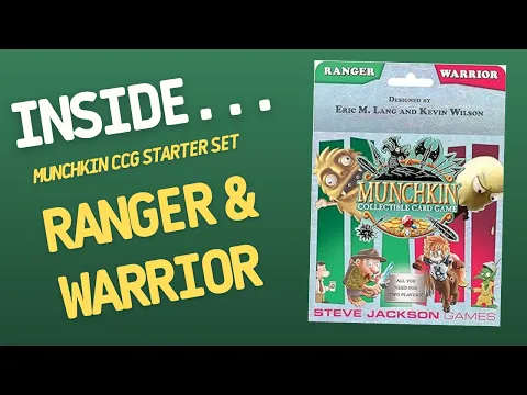 Inside… Munchkin Collectible Card Game Ranger & Warrior Starter Set (4K 60fps)