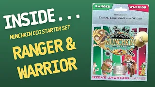 Inside… Munchkin Collectible Card Game Ranger & Warrior Starter Set (4K 60fps)