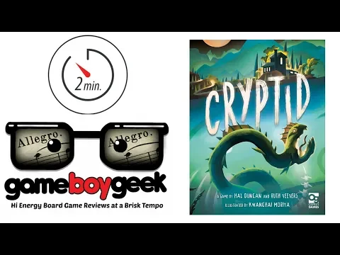 Cryptid (Allegro 2-min) Review with the Game Boy Geek