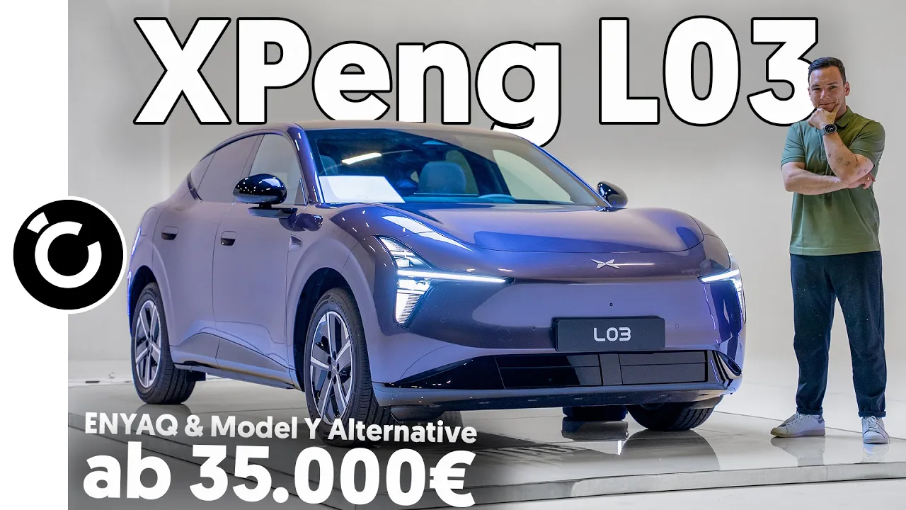 XPeng L03 - günstige Enyaq & Model Y Alternative mit "nur" 400 Volt!