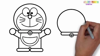 Draw Doraemon - Easy Step by Step Guide Draw Doraemon - Easy Step by Step Guide