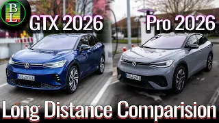 Volkswagen ID.5 2026 Comparison: Pro RWD vs GTX AWD Long Distance Trip
