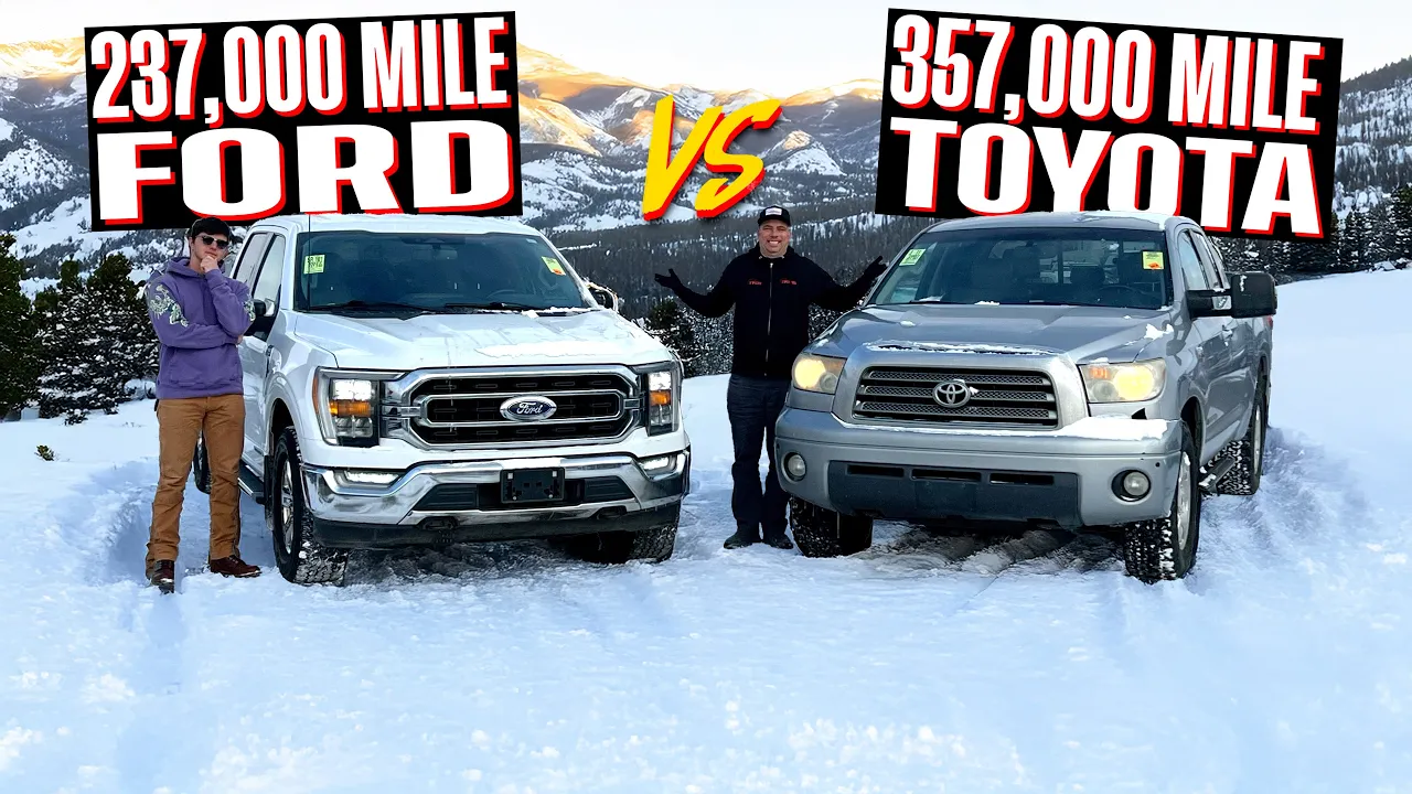 Just Broken In: We Drive These Two Super High-Mileage Truck Heroes!