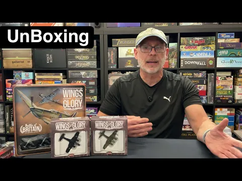 TDG: Wings of Glory: WW2 Battle of Britain unboxing with Ray