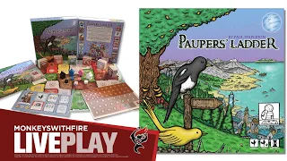 PAUPERS' LADDER - BEDSIT GAMES | BOARD GAME LIVE PLAY |