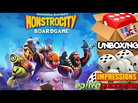 Monstrocity - Unboxing & Impressions (EN) by Epitrapaizoume