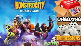 Monstrocity - Unboxing & Impressions (EN) by Epitrapaizoume
